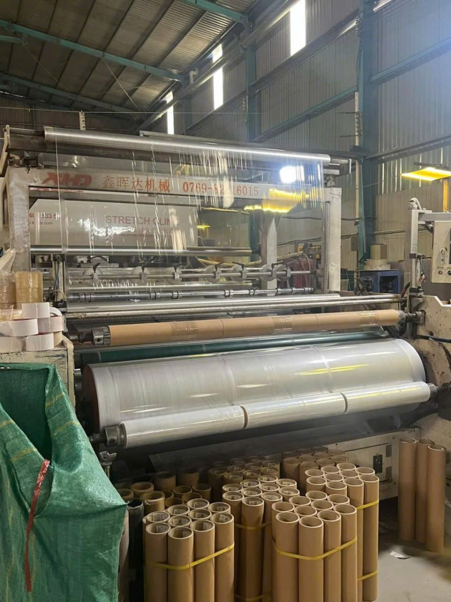 Xưởng sản xuất màng PE