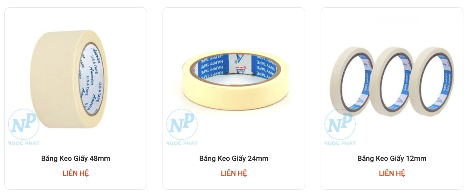 Băng Keo Giấy Giá Sỉ