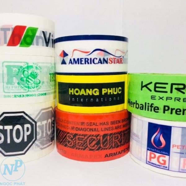 Băng keo in logo giá sỉ